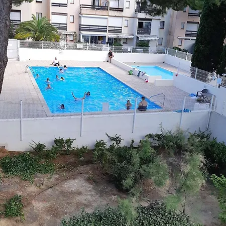 Lumineux Pour 4 Au Grau D'agde Avec Vue Piscine Et Parking - Fr-1-423-323 Apartamento Le Grau-dʼAgde